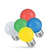 Spectrum 1W LED dekorativ glödlampa - Grön, G45, E27
