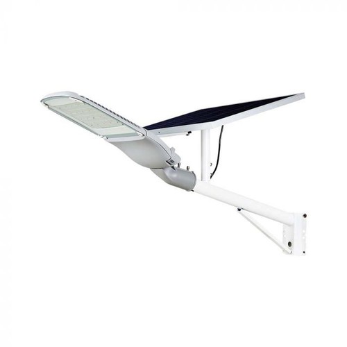V-Tac 300W Solar gatulampa LED - Vit, inkl. solcell, fjärrkontroll, IP65