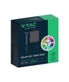V-Tac 1,2W LED Solar RGB-list - 5 meter, fjärrkontroll, IP67