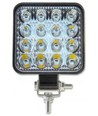 48W LED arbetsbelysning - Bil, lastbil, traktor, trailer, nödfordon, kallvit, 12V / 24V