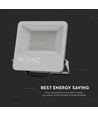 V-Tac 100W LED strålkastare - 185LM/W, arbetsarmatur, utomhusbruk