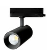 Spectrum svart 27W skenaspotlight - Två spridningsgrader, RA90, 3-fas