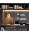 Uppladdningsbar LED bordslampa Inomhus/utomhus - Senapsgul / guld, touch dimbar, CCT, IP54 utomhus bordslampa
