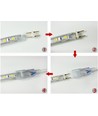 Kontakt till 230V växt LED strip  - Inkl. ändstycke, 230V