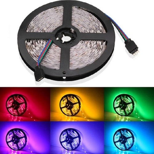 V-Tac 10,8W/m RGB LED strip - 5m, 60 LED per. meter