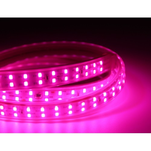 5 m. vattentät växt LED strip - 230V, IP67, 180 LED, 10W per meter