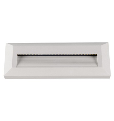 V-Tac 3W LED trappbelysning - Vit, IP65, 230V