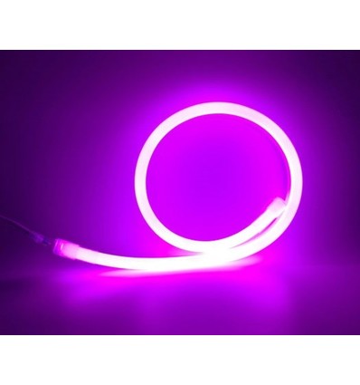 Lila / rosa D16 Neon Flex LED - 8W per. meter, IP67, 230V