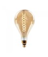 V-Tac 8W LED jätte globlampa - Filament, Ø16 cm, dimbar, extra varmvitt, 2000K, E27