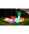 V-Tac RGB LED halvboll - Uppladdningsbart, med fjärrkontroll, Ø50 cm