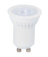 Mini 3W LED spotlight - Ø35mm, keramisk, 230V, mini GU10