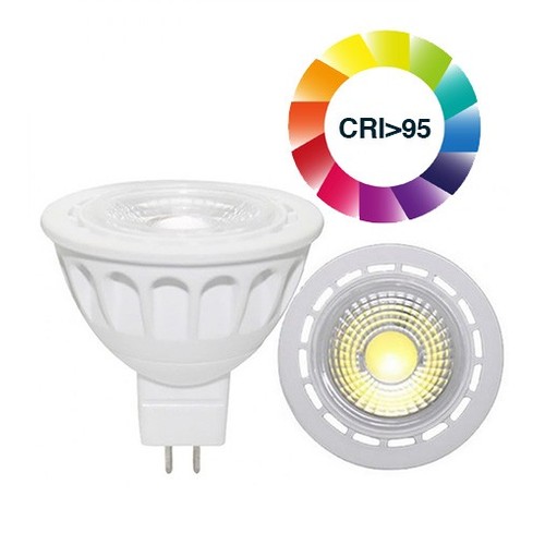 GU5.3 3W dimbar LUX3 LED-spotlampa - 12V, MR16, RA 97