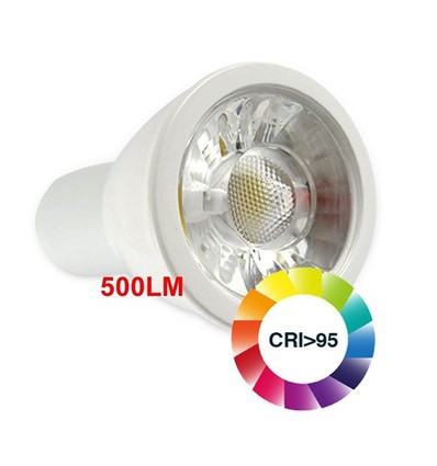 GU5.3 4,5W dimbar LUX5 LED spotlampa - 12V, MR16, RA 95
