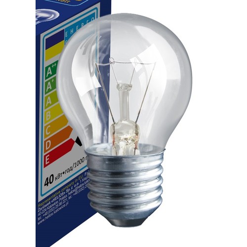 Klart E27 25W glödlampa - Traditionel lampa, 200lm, dimbar, PS45