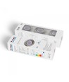 3-pack 5W infälld spotlight - Stålfront, komplett med GU10-hållare och LED-spot