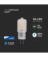 V-Tac 1,5W LED lampa - Samsung LED chip, 12V, G4