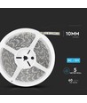V-Tac 10,8W/m RGB stänksäker LED strip - 5m, 60 LED per. meter