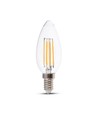 E14 4W LED-kronljus - Filament