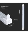 60cm T8 LED-grundarmatur - För 1x 60cm LED-lysör, IP20 inomhus
