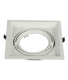 V-Tac downlight - Vit, 17,5 x 17,5 cm, G53 AR111