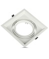 V-Tac downlight - Vit, 17,5 x 17,5 cm, G53 AR111