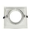 V-Tac downlight - Vit, 17,5 x 17,5 cm, G53 AR111