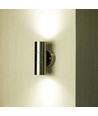 V-Tac vägglampa med upp/ned ljus - IP44 utomhusbruk, GU10 sockel, utan ljuskälla