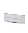V-Tac 3W LED trappbelysning - Vit, IP65, 230V
