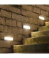V-Tac 3W LED trappbelysning - Vit, IP65, 230V