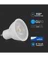 V-Tac 6W LED spotlight - Samsung LED chip, 230V, GU10