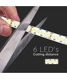 V-Tac 15W/m LED strip - Samsung LED chip, 10m, IP20, 24V, 240 LED per. meter
