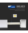 V-Tac 40W slim LED armatur - Samsung LED chip, 120 cm, 230V