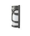 V-Tac grå vägglampa - IP54 utomhusbruk, E27 sockel, utan ljuskälla