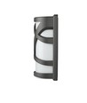 V-Tac grå vägglampa - IP54 utomhusbruk, E27 sockel, utan ljuskälla