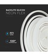 V-Tac 10 meter rulle 10x10 Neon Flex LED - 13W per. meter, IP65, 24V