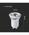 V-Tac mini LED spotlight - 2W, Ø35 mm, 230V, mini GU10