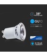 V-Tac mini LED spotlight - 2W, Ø35 mm, 230V, mini GU10