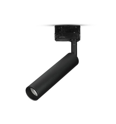 V-Tac svart skenaspotlight 7W - Samsung LED chip, 3-fas