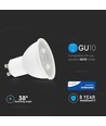 V-Tac 5W LED spotlight - Samsung LED chip, 230V, GU10