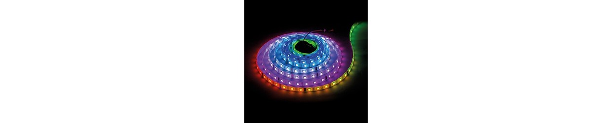 RGB LED-strips digital