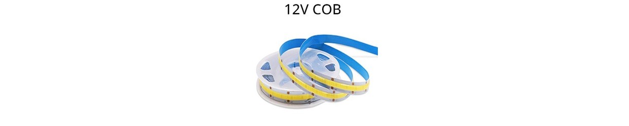 Enfärgade COB LED Strips 12V